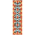 thumbnail image 5 of SAFAVIEH Four Seasons FRS455L Light Blue / Red Rug, 5 of 10