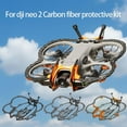 thumbnail image 5 of Carbon Fiber Protective Frame for Neo 2, Lightweight Carbon Fiber Armored Protective Cover Drone Accessories, 5 of 6