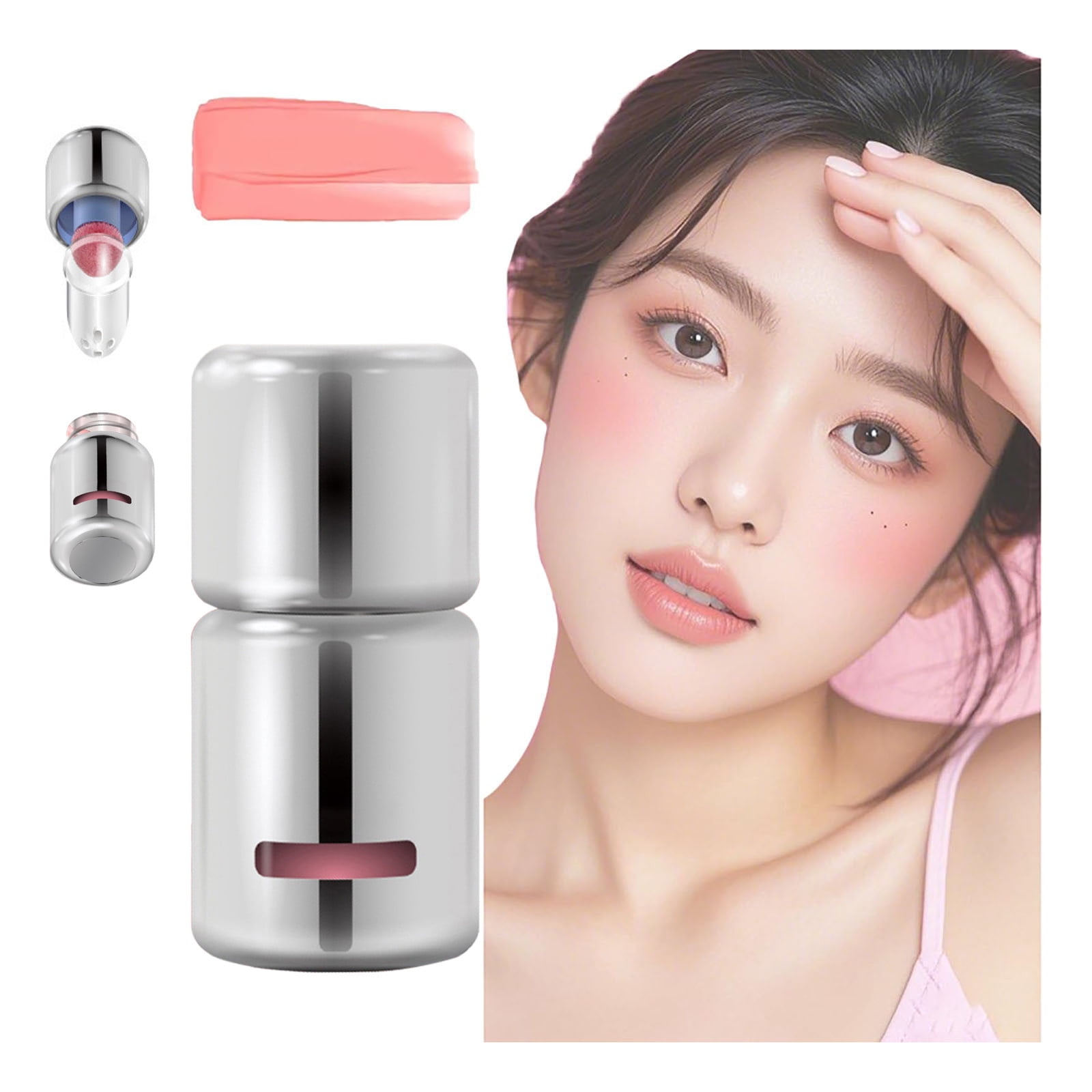 Aztk 3-in-1 Liquid Blush & Highlighter - Matte Cream Blusher with ...