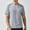 Gray, variant on YHAJDS Men Tops Summer Casual T-shirt,T-shirt for Men Short Sleeve Crew Neck Loose Fitness Running Breathable Sweat Wicking Casual Sports Tops