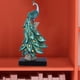 thumbnail image 3 of Escultura de estatuilla de estatua de , el mejor regal decoración de escritorio de estantería Zulema estatua de pavo real, 3 of 8
