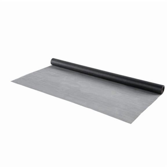 48 in. x 100 ft. Fibreglass Door & Window Screen, Charcoal