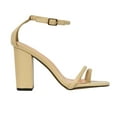thumbnail image 2 of XY London Womens Liana Strappy High Block Heel Sandals, 2 of 5