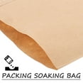 thumbnail image 3 of OULII 100pcs Lawn Bags Kraft Paper Flat Open Top Simple Design Reusable For Gardening Supplies, 3 of 8