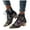 A-Black, variant on Womens Vintage Ankle Boots Floral Embroidered Retro Combat Western Booties Lace up Cowboy Cowgirl Fall Winter Dress Shoes