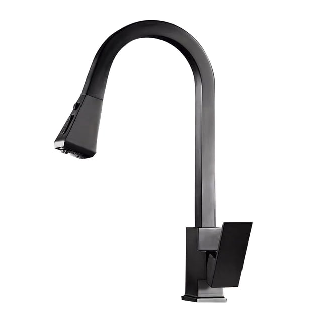 Mistaha Kitchen Sink Pull Out Single Handle High Arc Kitchen Dual Mode Kitchen Sink Water Splashing Kitchen Sink Stainless Steel Kitchen Faucets