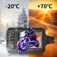 thumbnail image 4 of Cámara de Salpicadero ANGGREK para Motocicleta DVR Impermeable 2 Pulgadas, 4 of 8