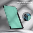 thumbnail image 6 of JETech Case for Samsung Galaxy Tab S8 Plus 2022 / S7 FE 2021 / S7 Plus 2020 12.4-Inch with S Pen Holder, Slim Folio Stand Protective Tablet Cover, Multi-Angle Viewing (Green), 6 of 6