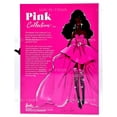 thumbnail image 6 of Barbie Pink Collection African American Doll in Long Fuchsia Dress Mattel HBX96, 6 of 11