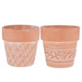 thumbnail image 2 of 2 pcs Garden Succulent Planter Terracotta Plant Container Flowerpot Plant Pots Tabletop Decor, 2 of 6