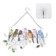 thumbnail image 1 of Suncatchers De Jardín, Pájaros De Vidrieras, Colgante De Ventana De PVC, Decoración De Pared Colorida Portátil Con Cadena Para El Hogar ANGGREK Otros, 1 of 8