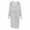 Gray, variant on EQWLJWE Unisex Winter Women Lengthened Plush Shawl Bathrobe Long Sleeve Robe Hooded Coat Robes Holiday Clearance