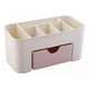 thumbnail image 1 of Minnieouse Cajón Estuche de almacenamiento de maquillaje Oficina en el hogar Dormitorio Cuarto de baño Cosméticos Lápices labiales Cepillos Bolsas de maquillaje Rosado, 1 of 6