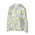 thumbnail image 2 of Fotbe Daisies Flowers Men's Women's UPF 50+ Sun Protection Jacket Hooded Cooling Shirt with Pockets Hiking Outdoor Performance-3X-Large, 2 of 9