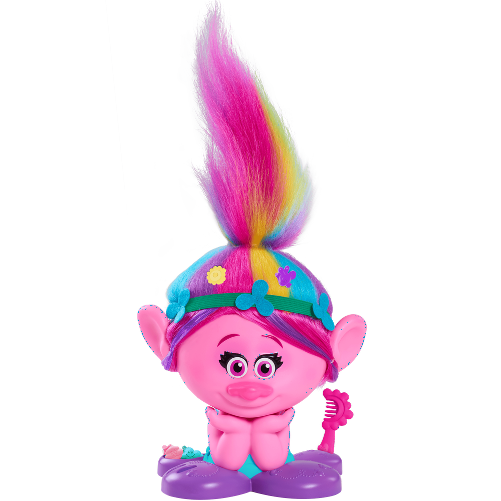 DreamWorks Trolls True Colors Poppy Styling Head - Walmart.com ...
