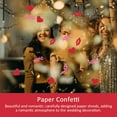 thumbnail image 2 of HOMEMAXS Biodegradable Paper Confetti for Weddings and Parties Assorted Color 1 Set of Romantic Decorative Shreds, 2 of 8