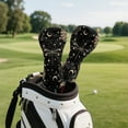 thumbnail image 5 of Yuyamidu Dragonfly Golf Club Head Covers Star Moon Golf Head Covers Driver Fairway Wood Headcover Waterproof PU Leather Golf Accessory, 5 of 8