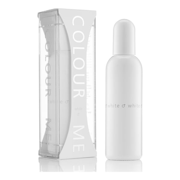 Colour Me White par Milton-Lloyd, Vaporisateur EDP pour Hommes, 90 ml