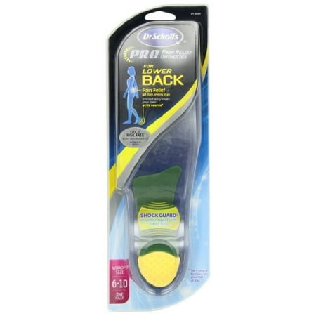 Dr. Scholl's P.R.O. Pain Relief Orthotics for Lower Back - (Best Shoe Inserts For Lower Back Pain)
