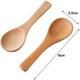 Small Wooden Spoons Mini Tasting Spoons Condiments Salt Spoons for