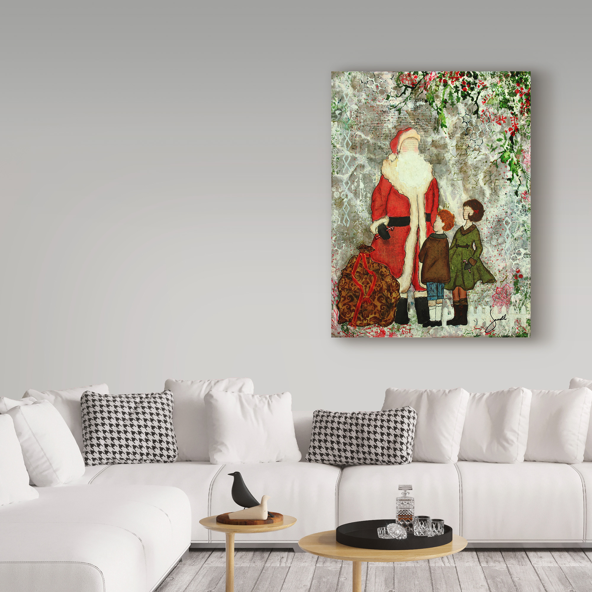 Trademark Fine Art 'A Christmas Memory' Canvas Art by Janelle Nichol