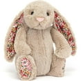 thumbnail image 3 of Kdfny Jellycat Blossom Cream Bunny - Berry, 12" Jellycat Stuffed Animals Bunny, Jellycat Stuffed Easter Toys for Kid, Age 4+, 3 of 8