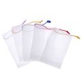thumbnail image 1 of 5pcs Exfoliating Double-deck Mesh Soap Saver Pouch Bubble Foaming Net Handmade Soap Mesh Bag Body Facial Cleaning Tool (Random Color), 1 of 7