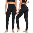 thumbnail image 3 of NELEUS Womens High Waist Running Workout Yoga Leggings with Side Pocket,Black,US Size L, 3 of 10
