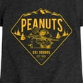 thumbnail image 3 of Peanuts - Ski School - Toddler & Youth Girls Short Sleeve Graphic T-Shirt, 3 of 6