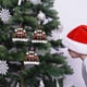 thumbnail image 1 of Decoraciones de Halloween, adornos de Halloween, regalos de Halloween, decoraciones navideñas, colgante de resina, árbol de Navidad familiar, colgante de oso negro, 1 of 3