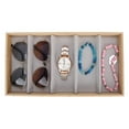 thumbnail image 4 of Organizador De Gafas De Madera, 5 Rejillas, Estuche Para Gafas, Soporte Para Gafas De Sol, Organizador De Gafas, Caja Para Gafas, Bandeja Para Gafas, Escaparate, Organizador,, 4 of 7