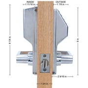 Alarm Lock T2 Trilogy Dl2700 Series 100 Users Dull Chrome Sc1