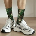 thumbnail image 5 of Goofa Camouflage Skull Printed Men's Crew Socks, Soft Durable Breathable Moisture-Wicking with Odor Control Cotton socks, 5 of 9