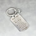 thumbnail image 4 of TO MY MAN Keychain Pendant Husband Wife Boyfriend Girlfriend Keyring Anniversary Valentines Day Gifts Heart Key Chain, 4 of 5