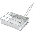 thumbnail image 1 of NeunWolken Foldable Stainless Steel Camping Toaster, Portable with Mesh Net, 1 of 4