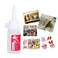 XJU5 PCS Clear Liquid Glues 30ml Fabric Glues Crafts Liquid Adhesive