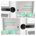 thumbnail image 3 of Smart Door Lock with Knob Keyl Entry Locks with Handle Fingerprint for Bedroom, 3 of 6