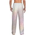 thumbnail image 3 of Haiem Glitter Light Pearl Men's Pajama Pants Ultra Lightweight Pjs Bottoms Sleepwear Bottom Pants with Pocket Drawstring-XX-Large, 3 of 9
