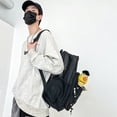 thumbnail image 1 of Mochila Semitransparente Mochila de malla monedero transpirable multifuncional para deportes al aire libre (negro) Tmvgtek Para Estrenar, 1 of 9
