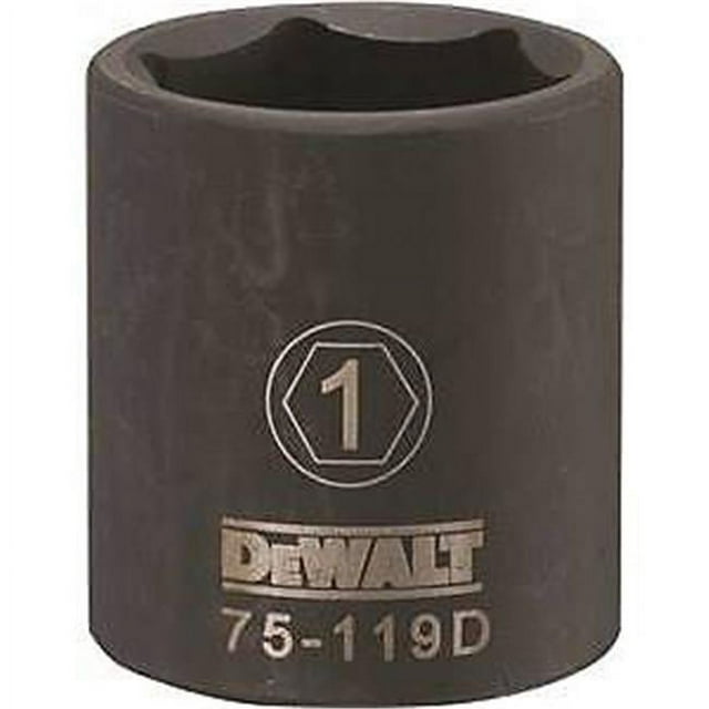Stanley Tools 7516842 DWMT75119OSP Impact 0.5 Drive Prise 6 Points, 1 Po