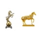 thumbnail image 1 of Escultura De Caballo De Resina Moderna, Figura Coleccionable, Centro De Mesa Decorativo, Adorno De Animal Grabado Para Sala De Estar, Oficina, Estante, Decoración Del Hogar, 1 of 8