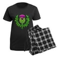 thumbnail image 5 of CafePress - Heraldic Thistle Pajamas - Women's Short Sleeve Print T-Shirt and Pants Dark Cotton Pajama Set, 5 of 7