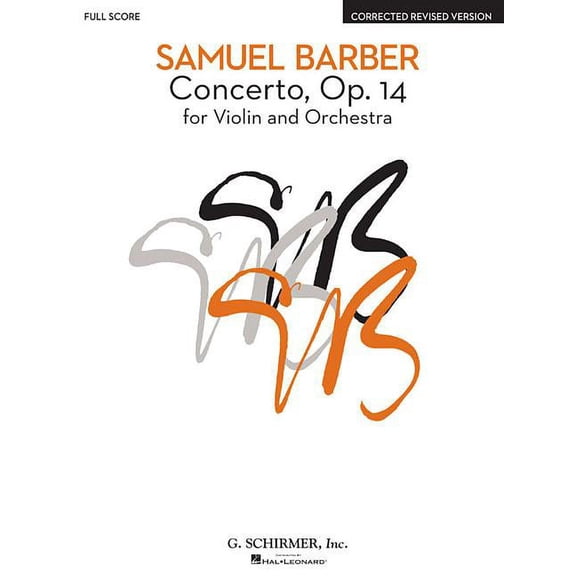 Concerto, Op. 14 - Corrected Revised Version: For Violin and Orchestra (Paperback)