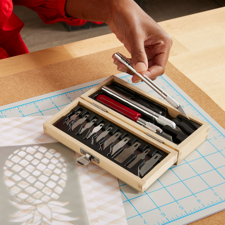 X-acto Knife Set With Carrying Case Precision Cutting Trimming