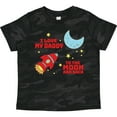 thumbnail image 3 of Inktastic I Love My Daddy to the Moon and Back Boys or Girls Toddler T-Shirt, 3 of 5