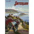 thumbnail image 2 of Switzerland Across The Jura Poster Print by Hugo D Alesi, 2 of 2