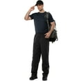 thumbnail image 7 of 33,000ft Men's Rain Pants Breathable Lightweight Reflective Windproof Waterproof Pants for Golf Hiking Outdoor, 7 of 7