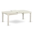 thumbnail image 6 of Coastal Dining Room Set - 7 Piece Table & Chair Set - Linen White Finish, 6 of 7