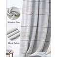 thumbnail image 3 of Sunflowers Kitchen Curtains Wooden Summer Botanical Floral Watercolor Cafe Short Curtains for Bathroom Blackout Window Curtain Grommet Small Window Treatment Drapes for Bedroom Living Room 52"x45"x2, 3 of 9