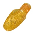 thumbnail image 3 of HOWPAY Slippers for Women Jelly Transparent Open Toe Slippers Mesh Hollow Non- Flats Sandals Casual Comfortable Summer Beach Shoes Yellow 9, 3 of 5